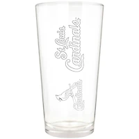 St. Louis Cardinals Etched 16oz. Vertical Rally Cry Pint Glass