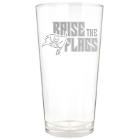 Tampa Bay Buccaneers Etched 16oz. Rally Cry Pint Glass