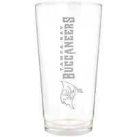 Tampa Bay Buccaneers Etched 16oz. Vertical Rally Cry Pint Glass