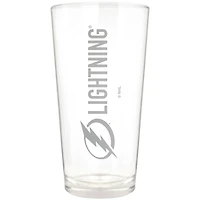 Tampa Bay Lightning Etched 16oz. Vertical Rally Cry Pint Glass