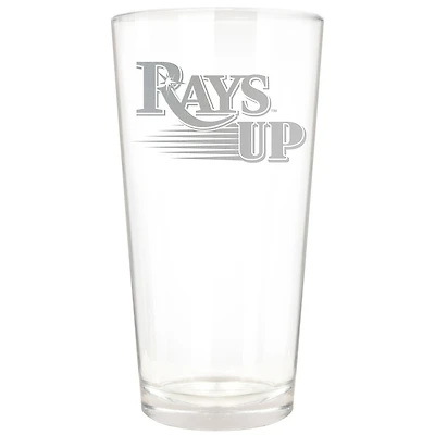 Tampa Bay Rays Etched 16oz. Rally Cry Pint Glass