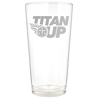 Tennessee Titans Etched 16oz. Rally Cry Pint Glass