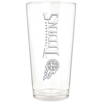 Tennessee Titans Etched 16oz. Vertical Rally Cry Pint Glass