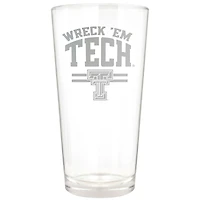 Texas Tech Red Raiders Etched 16oz. Rally Cry Pint Glass