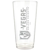 Vegas Golden Knights Etched 16oz. Vertical Rally Cry Pint Glass
