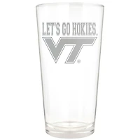 Virginia Tech Hokies Etched 16oz. Rally Cry Pint Glass