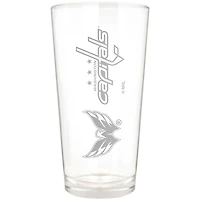 Washington Capitals Etched 16oz. Vertical Rally Cry Pint Glass