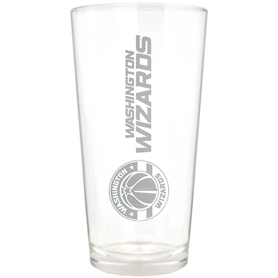 Washington Wizards Etched 16oz. Vertical Rally Cry Pint Glass