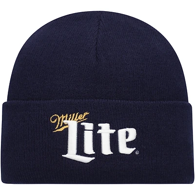 Men's American Needle Navy Miller Lite Cuffed Knit Hat