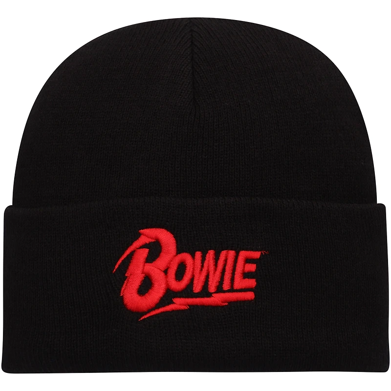 Men's American Needle Black David Bowie Cuffed Knit Hat