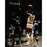 Dick Barnett New York Knicks Autographed 11" x 14" Shooting vs. Bucks Photograph