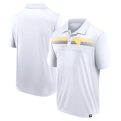 Men's Fanatics White San Diego Padres Victory For Us Interlock Polo