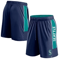 Men's Fanatics Navy Seattle Mariners Win The Match Defender Shorts