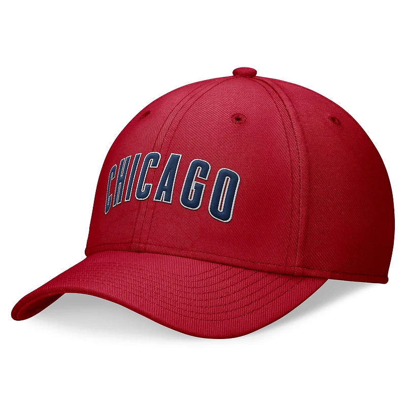 Men's Nike Red Chicago Cubs Performance Flex Hat