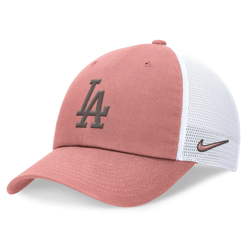 Women's Nike Pink Los Angeles Dodgers Club Trucker Adjustable Hat