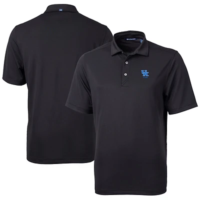 Men's Cutter & Buck  Black Kentucky Wildcats Alumni Logo Virtue Eco Pique Recycled Polo