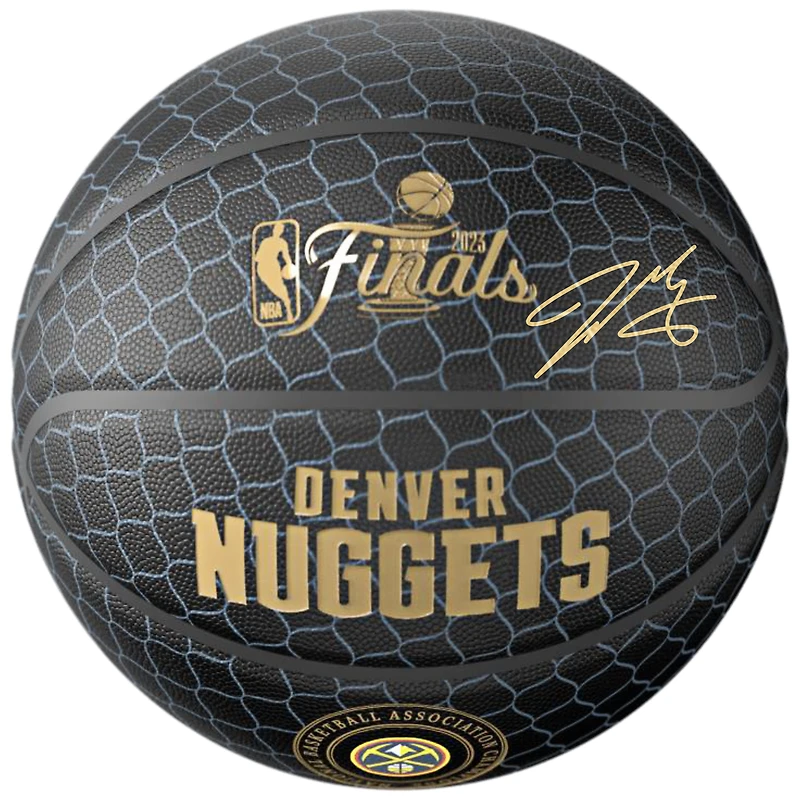 Jamal Murray Denver Nuggets 2023 NBA Finals Champions Autographed Wilson Collector's Edition Basketball