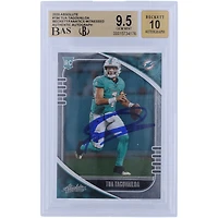 Tua Tagovailoa Miami Dolphins Autographed 2020 Panini Absolute #194 Beckett Fanatics Witnessed Authenticated /10 Rookie Card