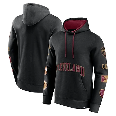 Men's Fanatics Black Cleveland Cavaliers Home Court Pullover Hoodie