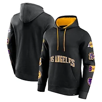 Men's Fanatics Black Los Angeles Lakers Home Court Pullover Hoodie