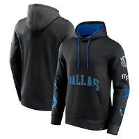 Men's Fanatics Black Dallas Mavericks Home Court Pullover Hoodie