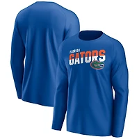Men's Royal Florida Gators  Long Sleeve T-Shirt
