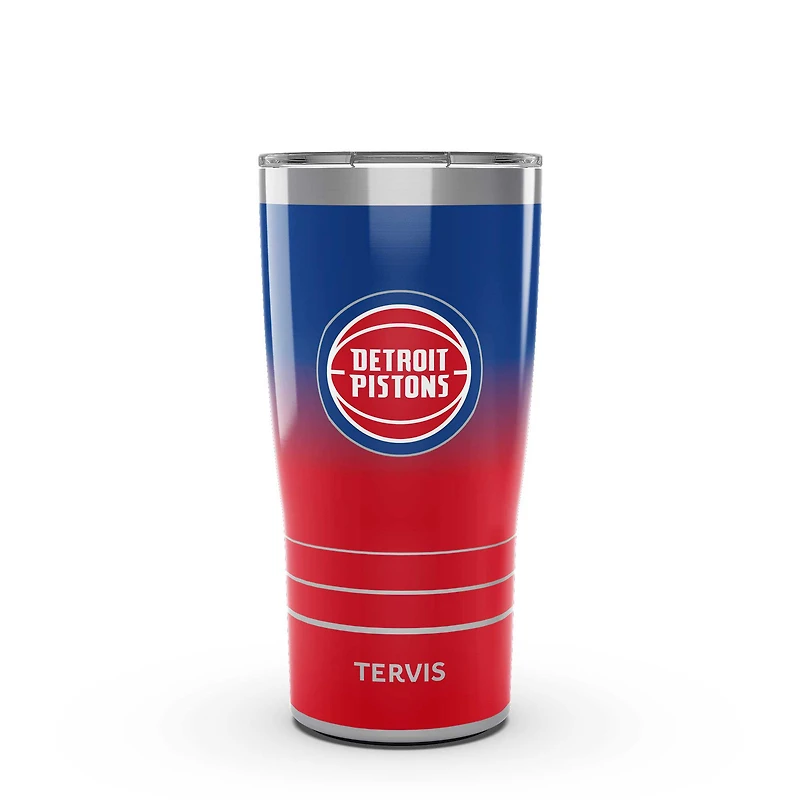 Tervis Detroit Pistons 20oz. Ombre Stainless Steel Travel Tumbler