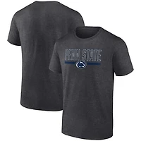 Men's Heather Charcoal Penn State Nittany Lions Classic Inline Team T-Shirt