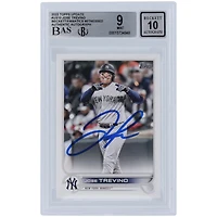 Jose Trevino New York Yankees Autographed 2022 Topps Update #US10 Beckett Fanatics Witnessed Authenticated 9/10 Card