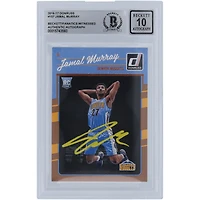 Jamal Murray Denver Nuggets Autographed 2016-17 Panini Donruss Yellow Ink #157 Beckett Fanatics Witnessed Authenticated 10 Rookie Card