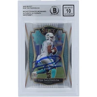 Tua Tagovailoa Miami Dolphins Autographed 2020 Panini Select Premier Level #145 Beckett Fanatics Witnessed Authenticated 10 Rookie Card