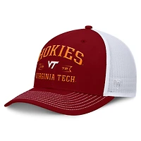 Men's Top of the World Maroon Virginia Tech Hokies Carson Trucker Adjustable Hat
