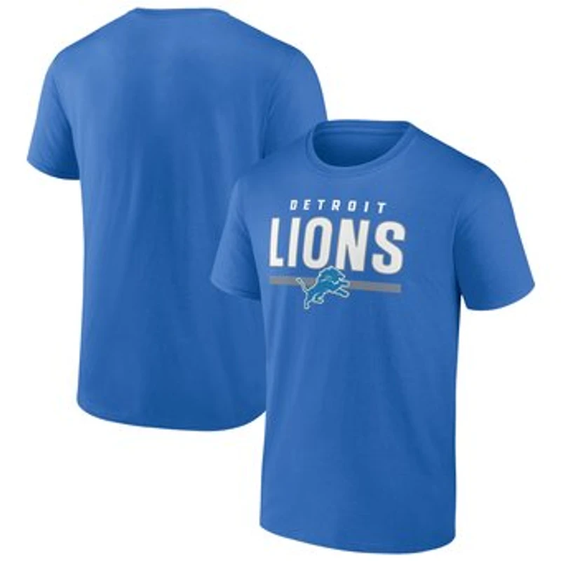 Men's Blue Detroit Lions Speed & Agility T-Shirt