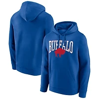 Men's Royal Buffalo Bills Gridiron Classics Campus Standard Pullover Hoodie