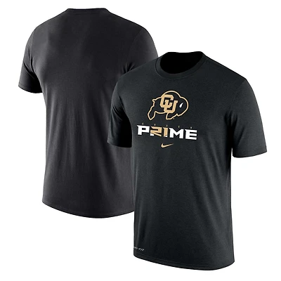 Men's Nike Deion Sanders Black Colorado Buffaloes Coach Prime Performance T-Shirt