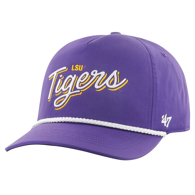 Men's '47 Purple LSU Tigers Fairway Hitch Adjustable Hat