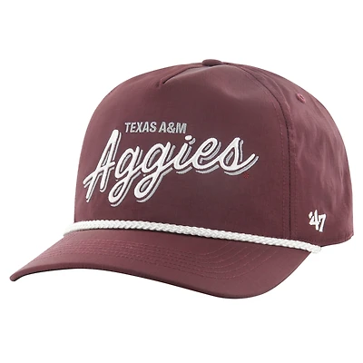 Men's '47 Maroon Texas A&M Aggies Fairway Hitch Adjustable Hat