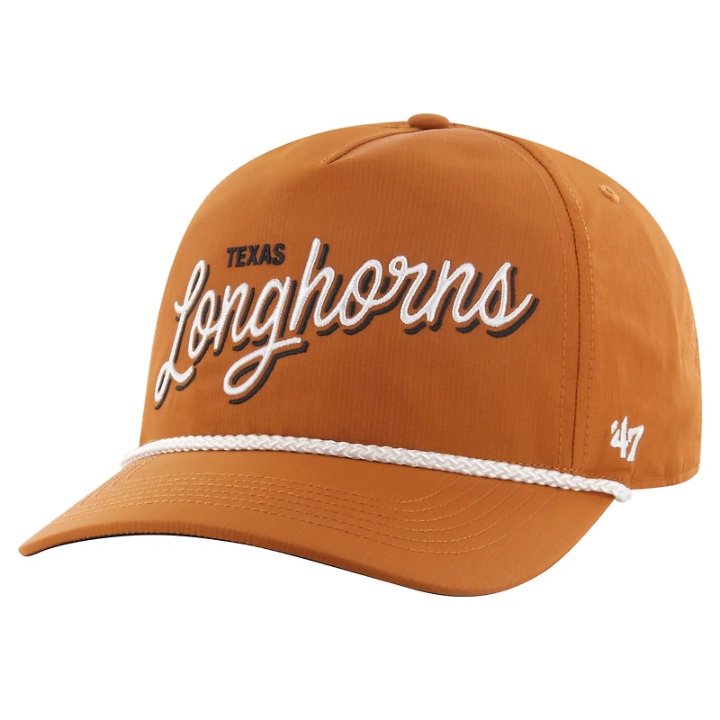 Men's '47 Texas Orange Texas Longhorns Fairway Hitch Adjustable Hat