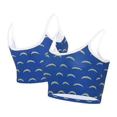 Women's Concepts Sport Royal Los Angeles Chargers Gauge Lounge Bralette