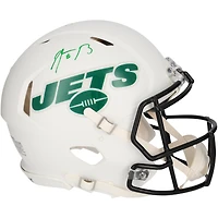 Aaron Rodgers New York Jets Autographed Riddell Authentic Helmet
