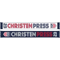 Christen Press White USWNT 2023 Player Scarf