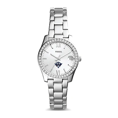 Women's Fossil  Silver Tennessee-Martin Skyhawks Scarlette Mini Three-Hand Date Watch