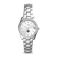 Women's Fossil  Silver Tennessee-Martin Skyhawks Scarlette Mini Three-Hand Date Watch