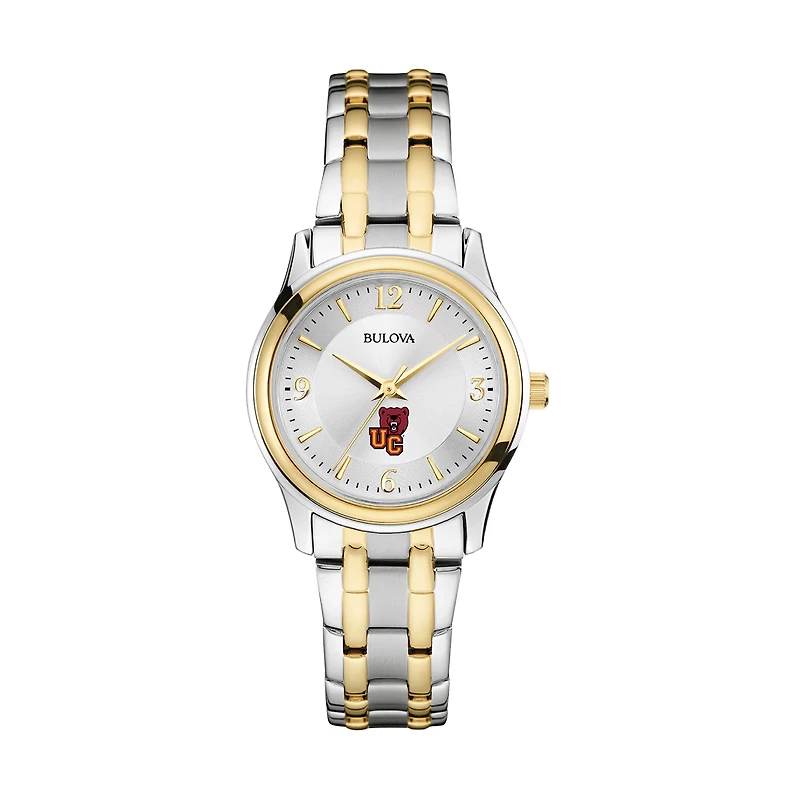 Women's Bulova  Silver Ursinus Bears Two-Tone Stainless Steel Watch
