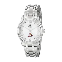 Men's Bulova  Silver St. Mary's Cardinals Stainless Steel Quartz Watch