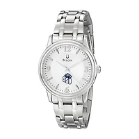 Men's Bulova  Silver Shawnee State Bears Stainless Steel Quartz Watch