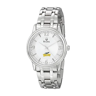 Men's Bulova  Silver Toledo Rockets Stainless Steel Quartz Watch