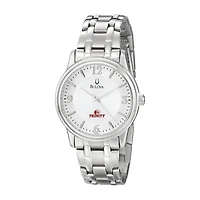 Men's Bulova  Silver Trinity Tigers Stainless Steel Quartz Watch