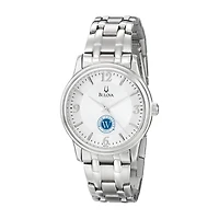 Men's Bulova  Silver Walsh College Stainless Steel Quartz Watch