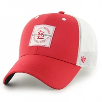 Men's '47 Red St. Louis Cardinals Disburse MVP Trucker Adjustable Hat